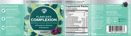 Label for Flawless Complexion Berry Fresh