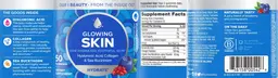 Label for Glowing Skin Plump Berry