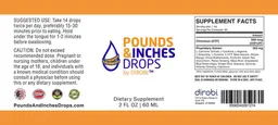 Label for Pounds & Inches Drops