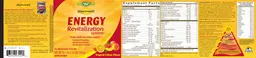 Label for Fatigued to Fantastic! Energy Revitalization System Tropical Citrus Flavor