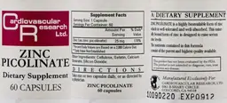 Zinc Picolinate