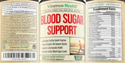 Label for Blood Sugar Support