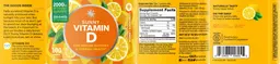 Label for Sunny Vitamin D Luminous Lemon