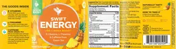 Label for Swift Energy Pineapple Punch