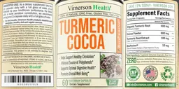 Label for Turmeric Cocoa
