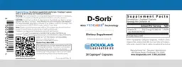 Label for D-Sorb with Vesisorb Technology