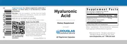 Label for Hyaluronic Acid