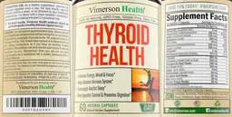 Label for Thyroid health