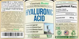 Label for Hyaluronic Acid