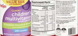 Gummy Children's Multivitamin Assorted F