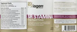 Label for SR Stamina