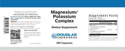 Label for Magnesium/Potassium Complex