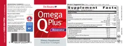 Label for Omega Q Plus Resveratrol