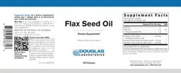 Label for Flax Seed Oil