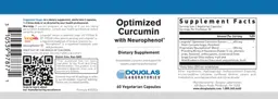 Label for Optimized Curcumin with Neurophenol