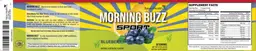 Label for Morning Buzz Sport Blueberry Lemonade