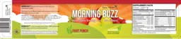 Label for Morning Buzz Fruit Punch