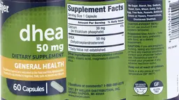 Label for DHEA 50 mg
