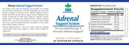 Label for Adrenal Support System