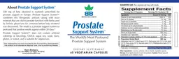 Label for Prostate Support System