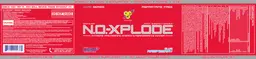Label for N.O.-Xplode Blue Raspberry