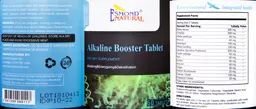 Label for Alkaline Booster Tablet