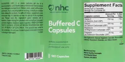 Label for Buffered C Capsules