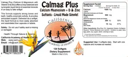 Label for Calmag Plus