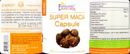 Label for Super Maca Capsule