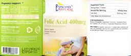 Label for Folic Acid 400 mcg