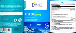 Label for Krill Oil 720 mg