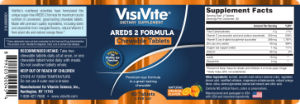 AREDS 2 Formula Chewable Tablets Natural
