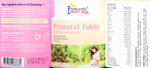 Prenatal Tablet