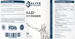 Label for NAD+ Defender