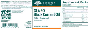 GLA 90 Black Currant Oil