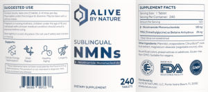 Sublingual NMNs