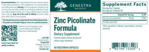 Zinc Picolinate Formula