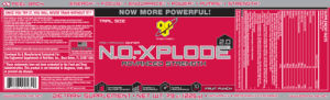N.O.-Xplode 2.0 Fruit Punch Trial Size