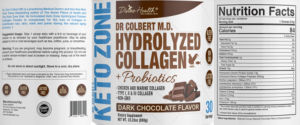 Hydrolyzed Collagen + Probiotics Dark Ch