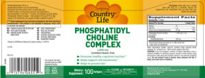 Phosphatidyl Choline Complex 1200 mg