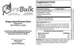 Grape Seed Extract Pure