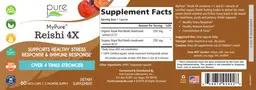 Label for Reishi 4X