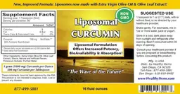 Label for Liposomal Curcumin