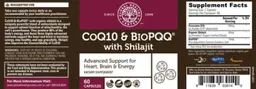 Label for CoQ10 & BioPQQ with Shilajit