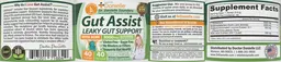 Label for Gut Assist with Aloe