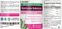 Label for Hormone Balance for Women