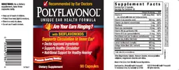 Label for Polyflavonol