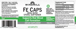 Label for Fe Caps
