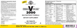 Label for Formula VM-2000