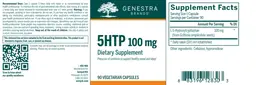Label for 5HTP 100 mg